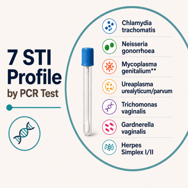 7 STI Profile by PCR Test