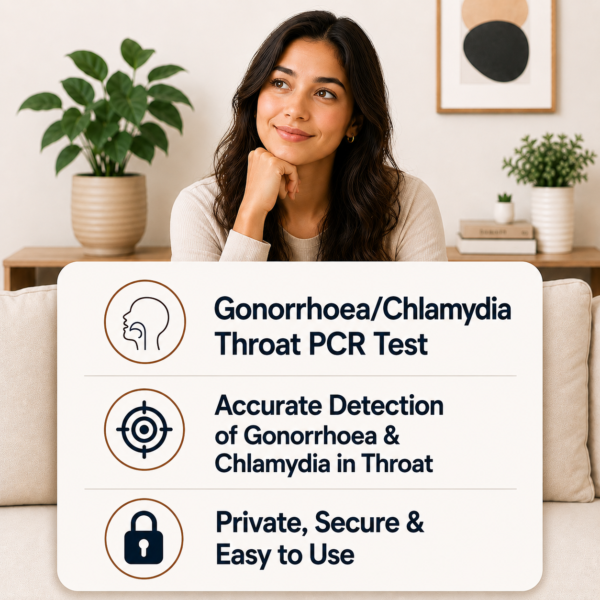 Gonorrhoea/Chlamydia Throat PCR Test