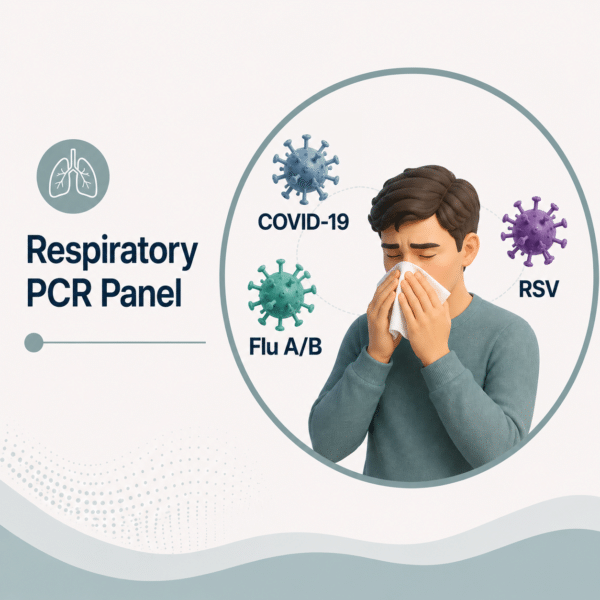 Respiratory PCR Panel (COVID-19, Flu A/B and RSV)