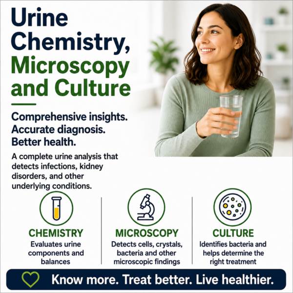 Urine Chemistry, Microscopy and Culture