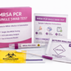 Discreet packaging for MRSA PCR single swab home test kit