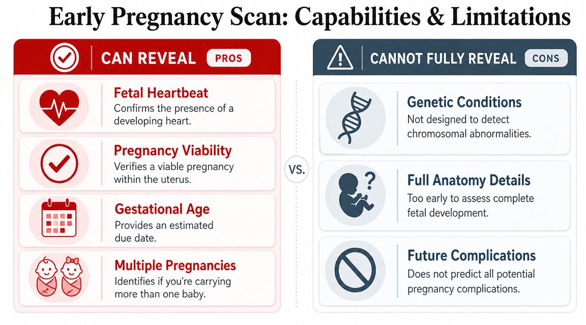 What an Early Scan Can and Cannot Reveal