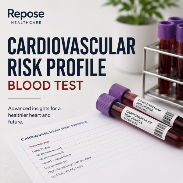 Advanced Cardiovascular Risk Profile Blood Test with Included Superdrug Phlebotomy